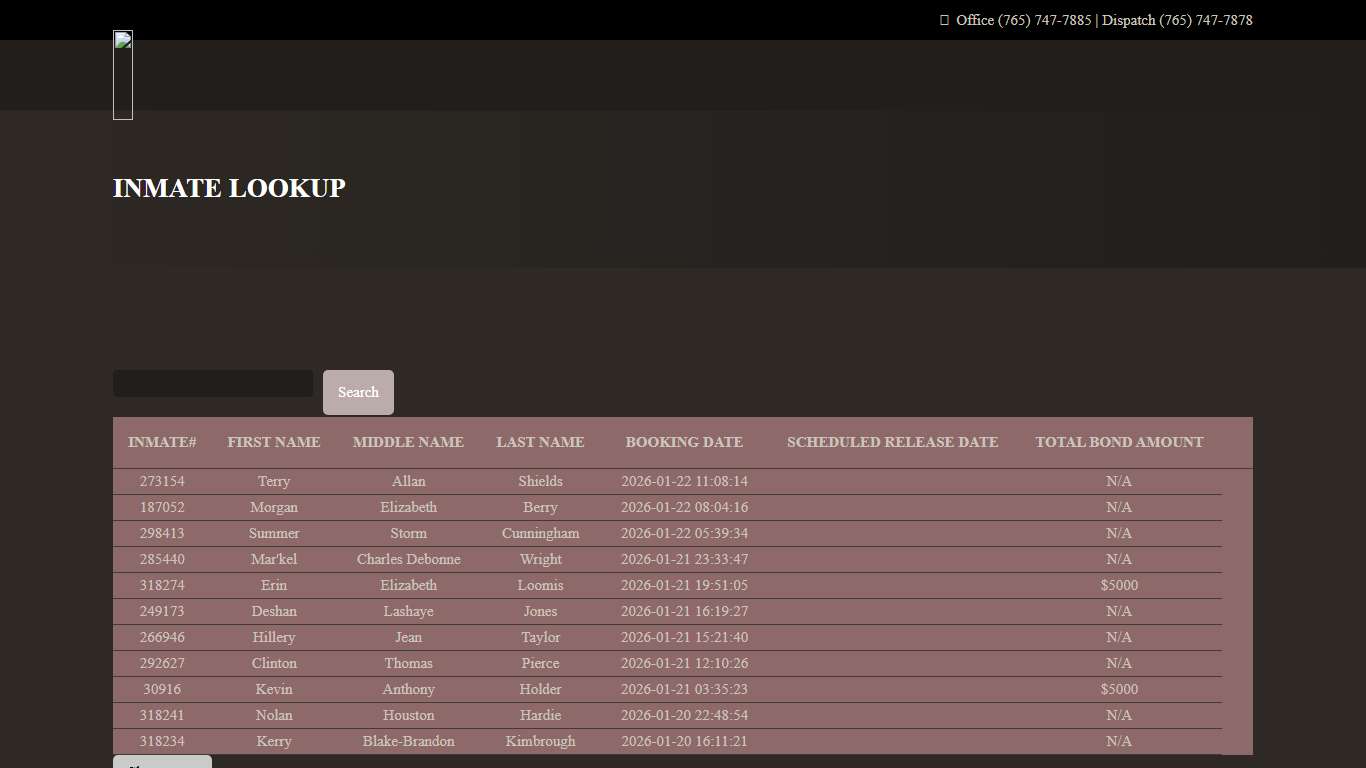 Inmate Lookup - Delaware County Sheriff